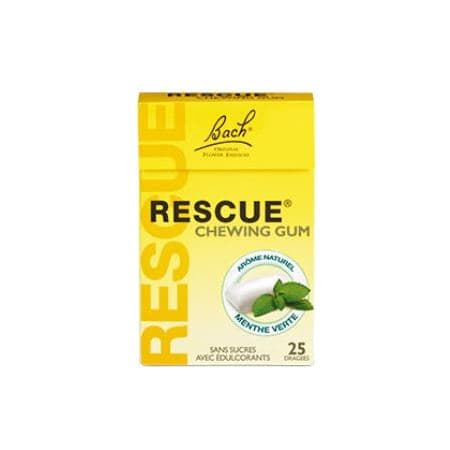 RESCUE Chew gum drg menthe B/25 — Pharmacie De L'Avenir Drancy