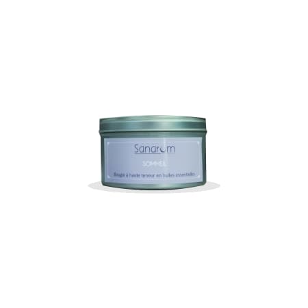Sanarom Bougie Sommeil Blanche 75g — Pharmacie Du Chatelet - Orleans