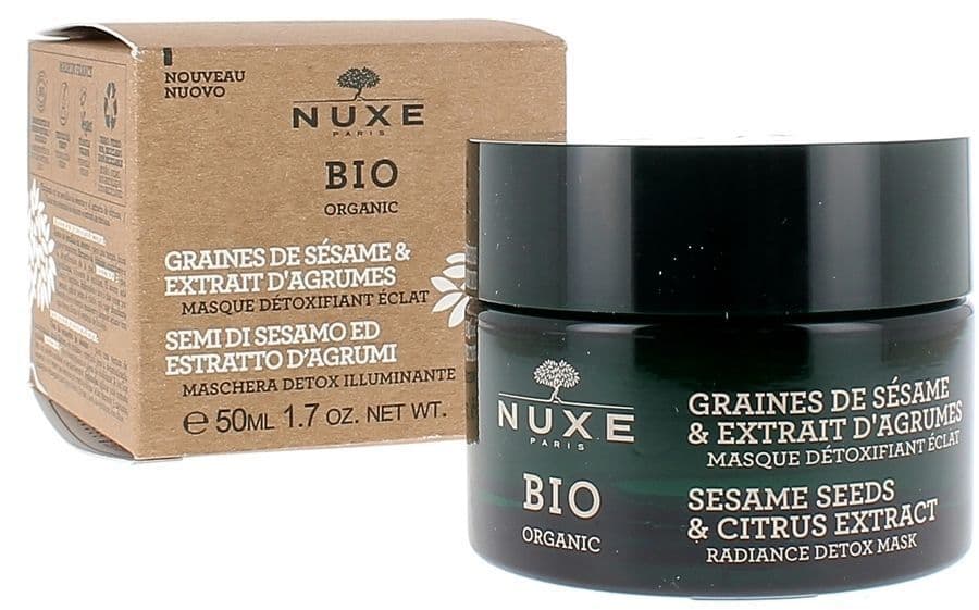 NUXE BIO MASQ DETOXIF/ECLAT 50ML