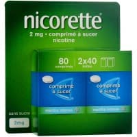 NICORETTE 2MG CPR SUCER 160 — Grande Pharmacie des Halles Pharma
