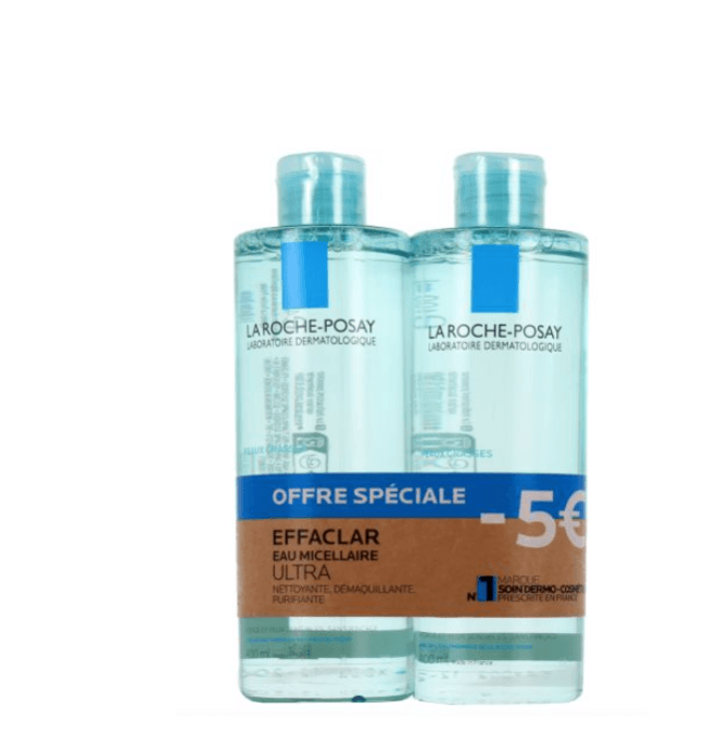 EFFACLAR EAU MICELL PURIF 400X2BRI — Pharmacie Pharmavance Escudier
