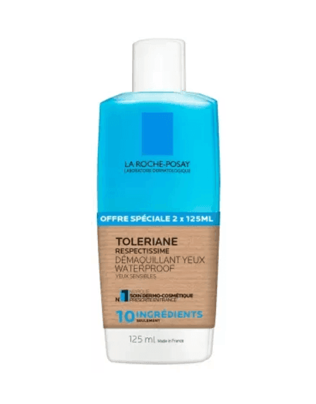 La Roche Posay Respectissime Demaquillant Yeux Waterproof Promo +10% 2x125ml