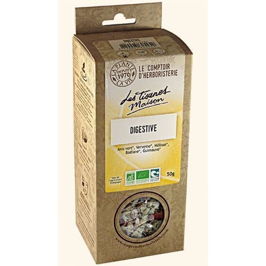Les Tisanes Maison Infus Digestive Bio 50g — Pharmacie Pharmavance Auteuil