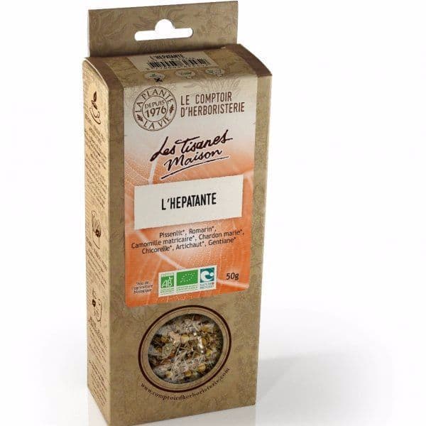 Les Tisanes Maison Infus Hepatante Bio 50g — Pharmacie Pharmavance Auteuil
