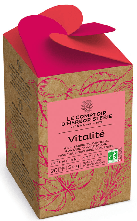 Les Tisanes Maison Infus Vitalite Bio 60g — Pharmacie Pharmavance Auteuil