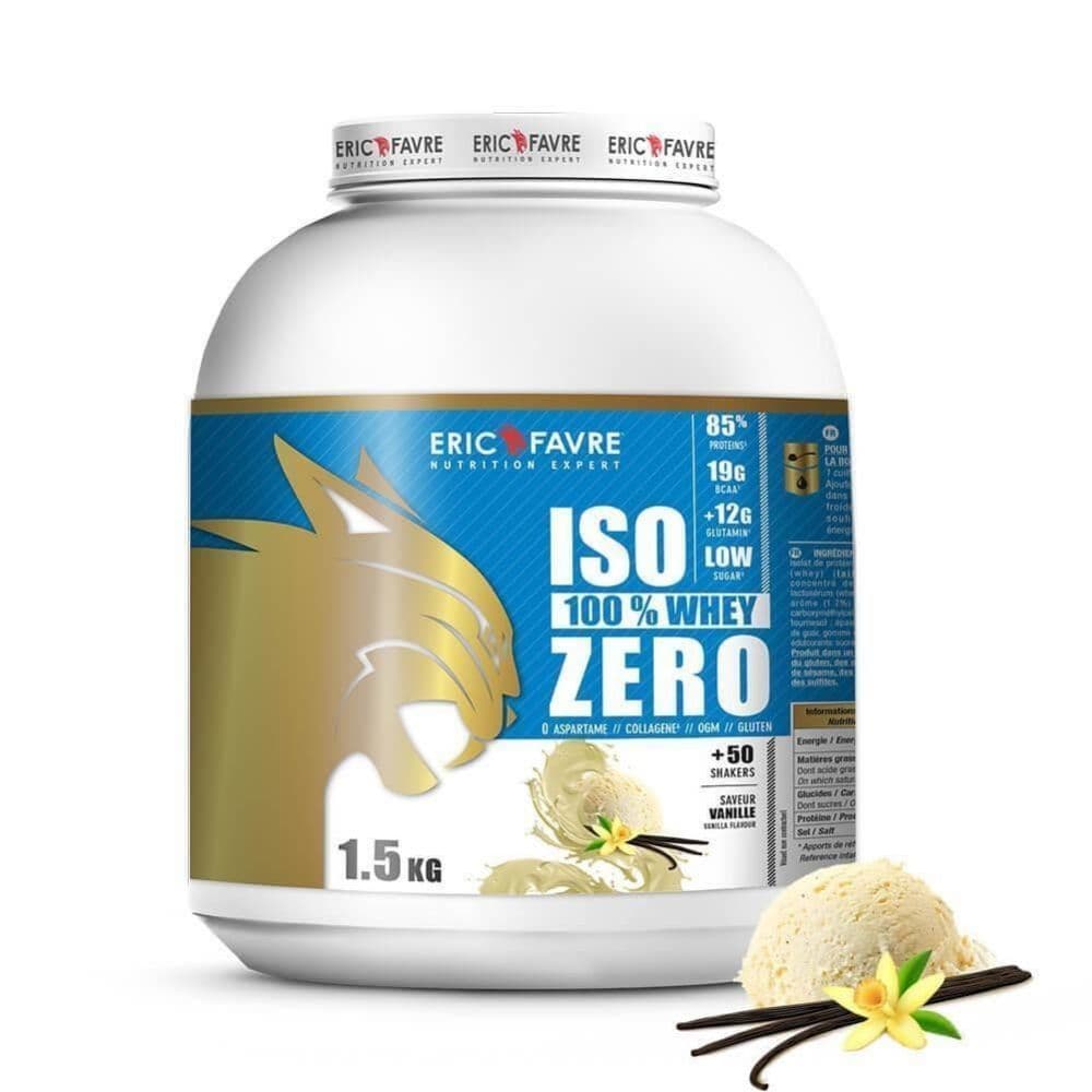 ERIC FAV ISO ZERO VANILLE 1,5KG — Pharmacie Marie Stuart