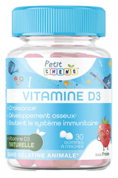 Petit Chene Vitamine D3 Gommes 30