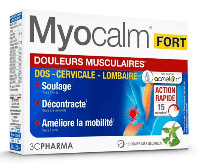 3c Pharma Myocalm Fort Comprime 15