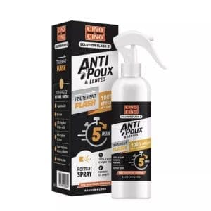 Cinq Sur Cinq Spray Flash Antipoux 150ml