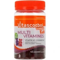 VITASCORBOL MULTIVIT KIDS GOMME 45
