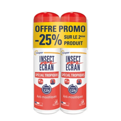 Cooper Insect Ecran Special Tropiques Vaporisateur 75ml X2 -25%