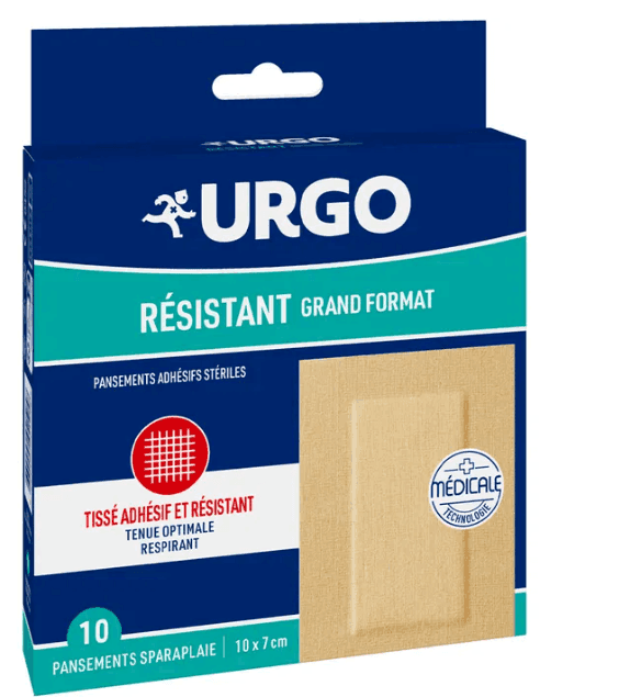 Urgo Pansement Resistant Grand Format X10