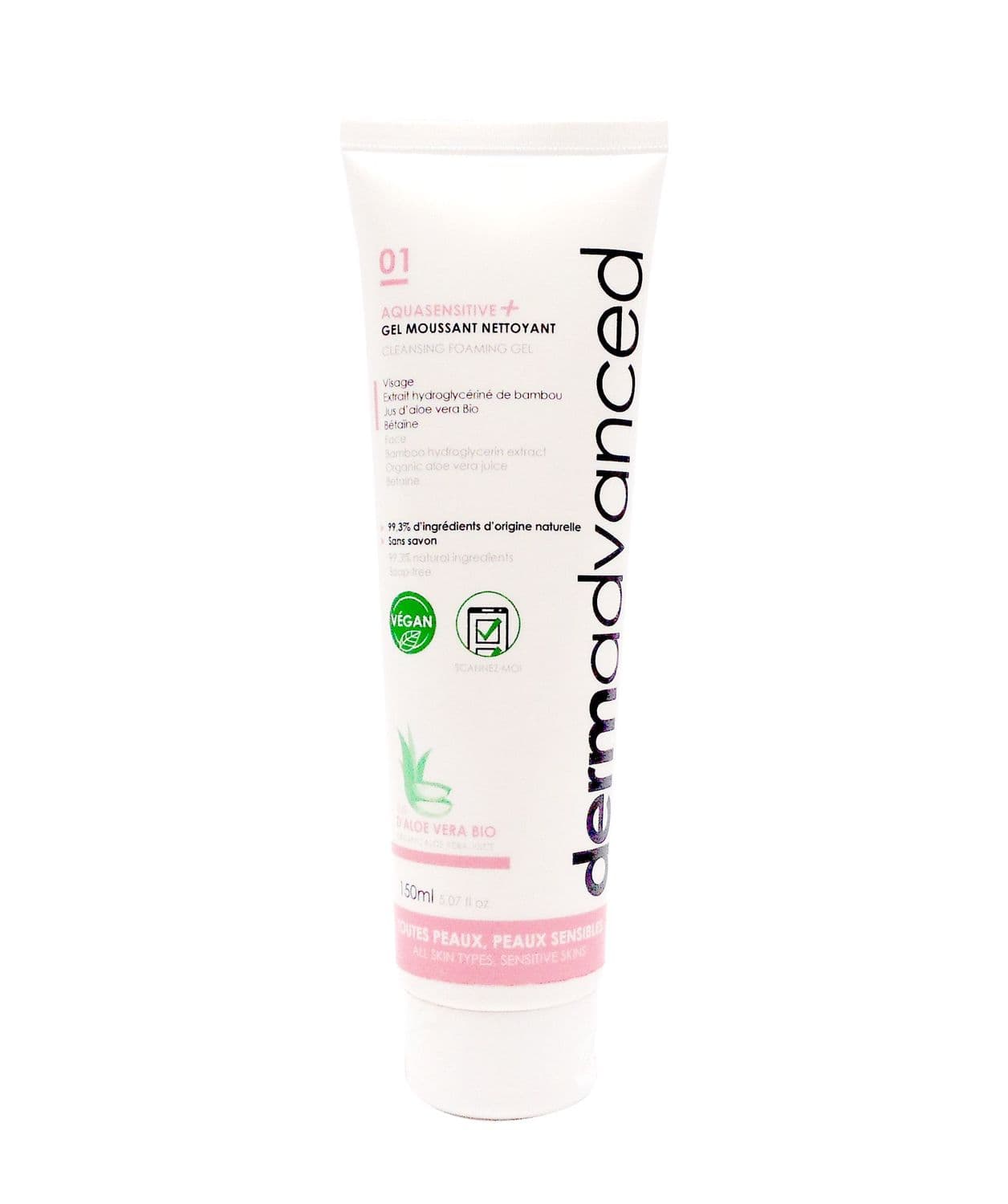 ACQUASENSITIVE GEL NETTOYANT 150ML — Pharmacie Pharmavance Gambetta