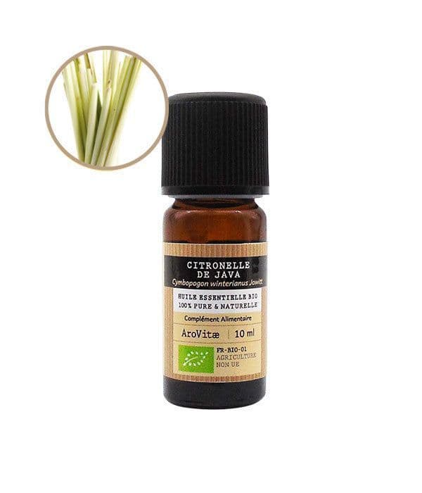 Aro Vitae Huile Essentielle Citronelle Java Bio 10ml