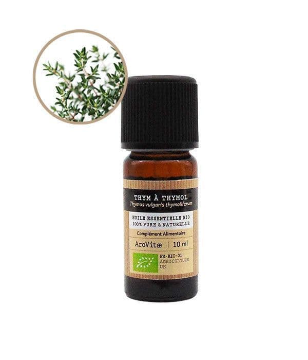 Aro Vitae Huile Essentielle Thym Thymol Bio 10ml — Pharmacie Pharmavance Puteaux