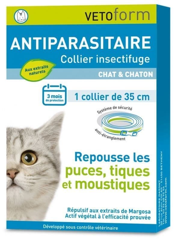 VETOFORM CHAT/CHATONCOLLIER35CM — Pharmacie Allauch Village