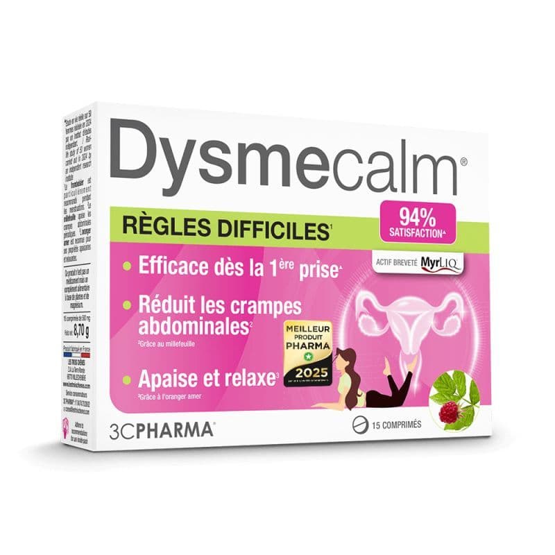 3C PHARMA DYSMECALM CPR 15 — Pharmacie Européenne 24/24 de la place de clichy