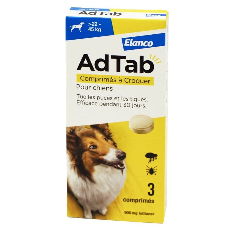 ADTAB 900MG CHIEN CPR 3 — Pharmacie Dionysienne