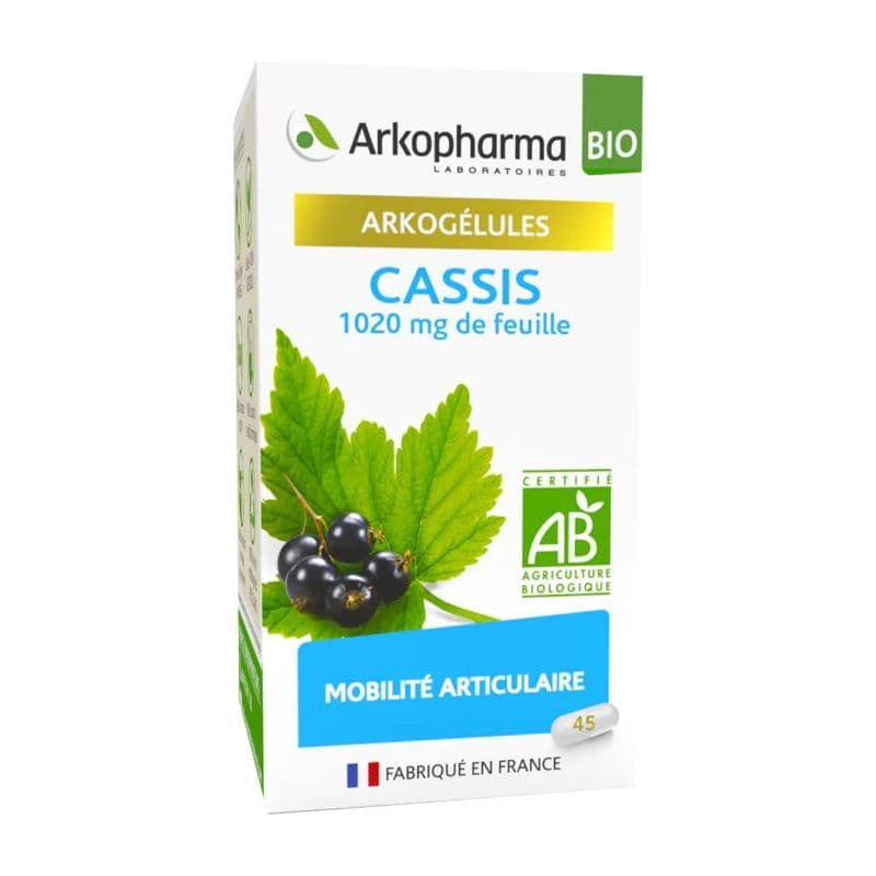 ARKOG CASSIS BIO GELUL 45 — Pharmacie centrale de Villeparisis