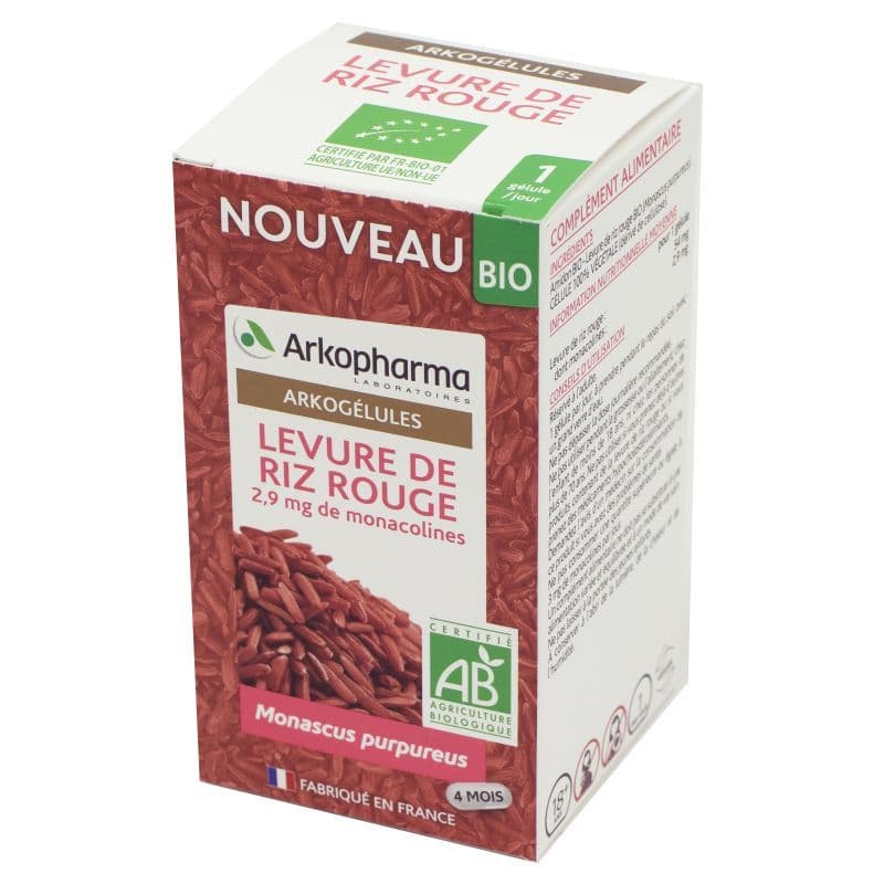 ARKOG LEVURE RIZ ROUGE BIO GELU120 — Grande Pharmacie Bastille Faubourg - Apothical - Nexum