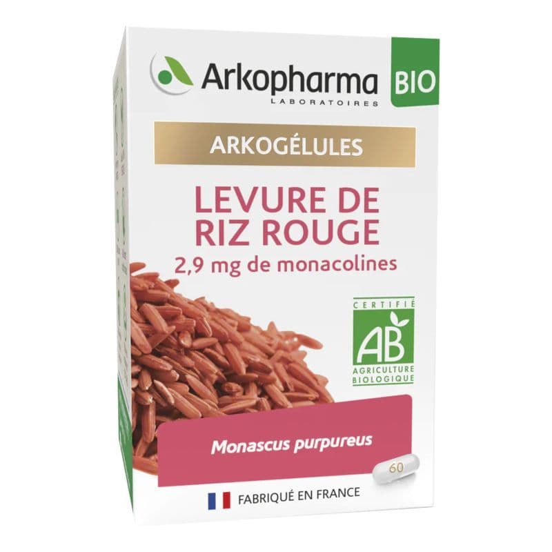 ARKOG LEVURE RIZ ROUGE BIO GELUL60 — Grande Pharmacie Bastille Faubourg - Apothical - Nexum