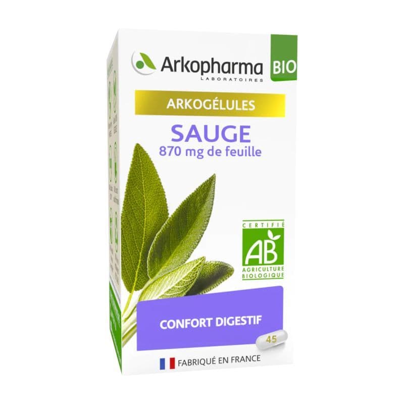 ARKOG SAUGE BIO GELUL 45 — Pharmacie Européenne 24/24 de la place de clichy