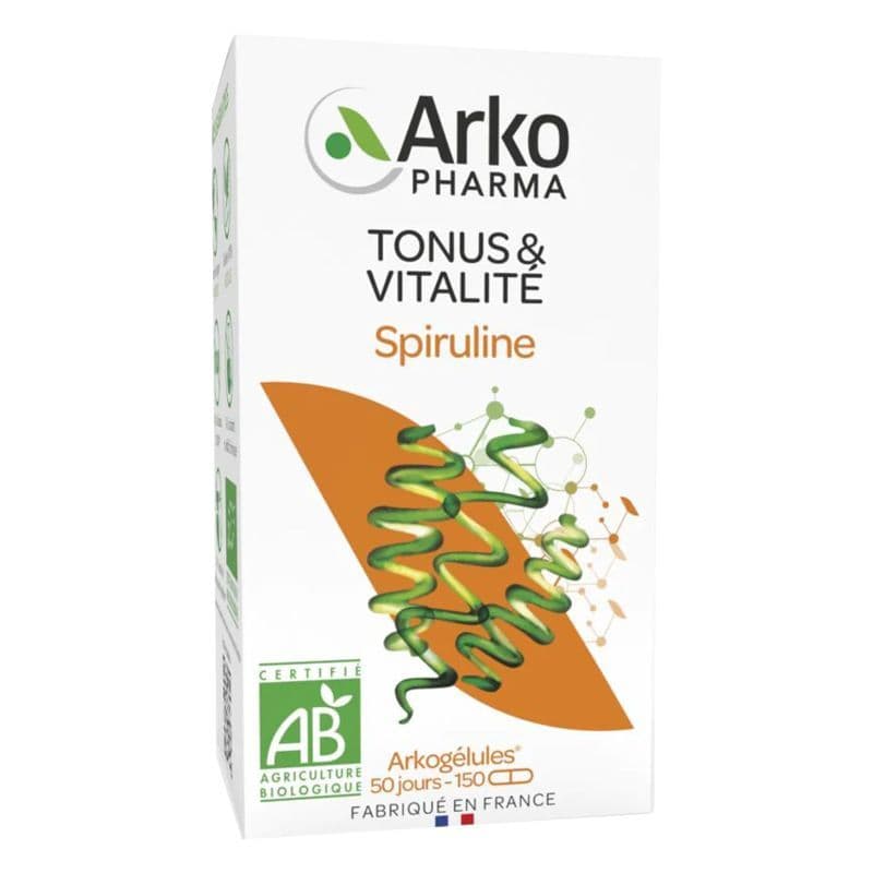 ARKOG SPIRULINE BIO GELUL 150 — Grande Pharmacie Bastille Faubourg - Apothical - Nexum