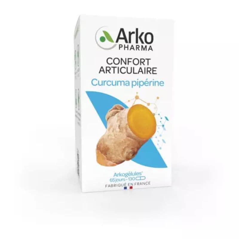 ARKOG CURCUMA+PIPERINE BIO GELU130 — Apothical Grande Pharmacie de Fleury
