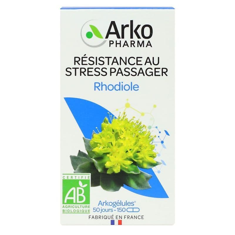 ARKOG RHODIOLE BIO GELUL 150 — Grande Pharmacie de la Gare - Sartrouville