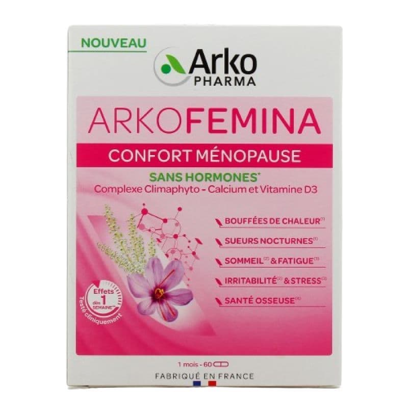 Arkopharma Arkofemina Confort Menopause Gelule Vegetale 60