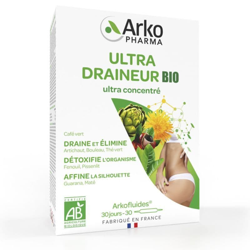 ARKOFL ULTRA DRAINEUR BIO AMP 30 — Pharmacie Pharmagreen Boucicaut