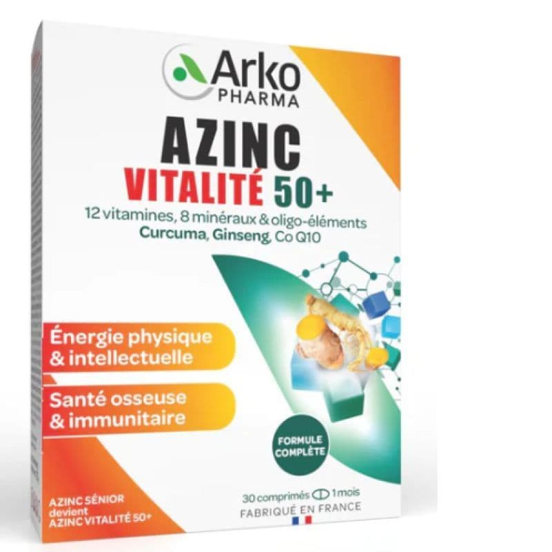 AZINC SENIOR CPR 30 — Pharmacie du Terminus