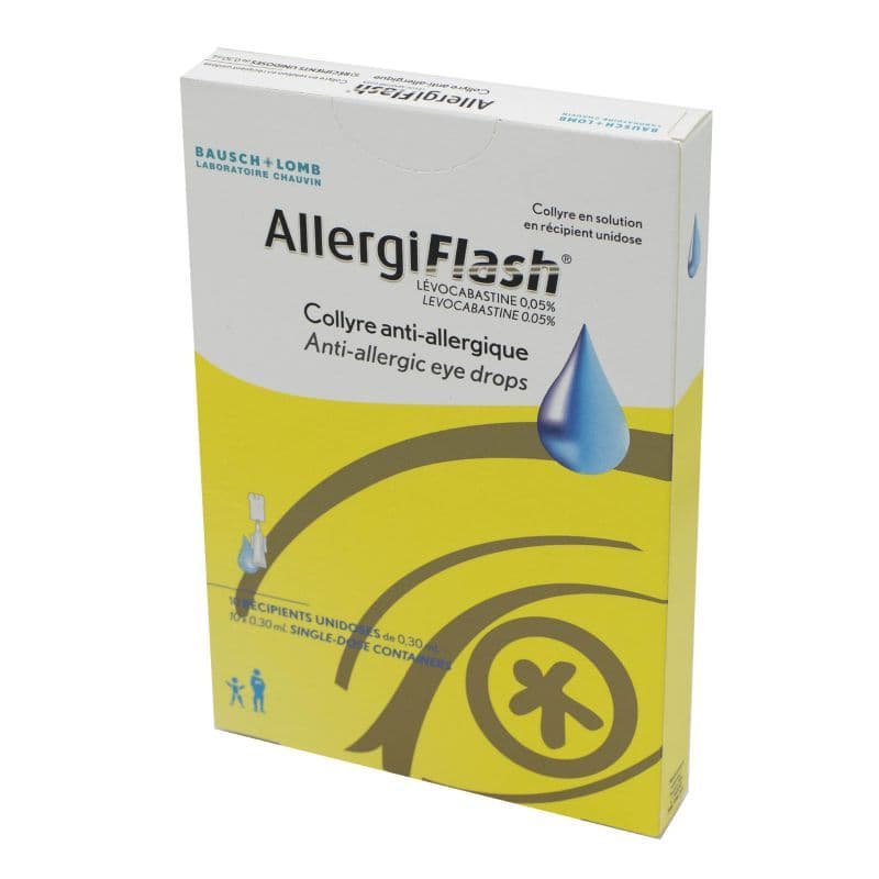 ALLERGIFLASH 0,05% COL UNIDOSE 10 — Pharmacie Port Royal