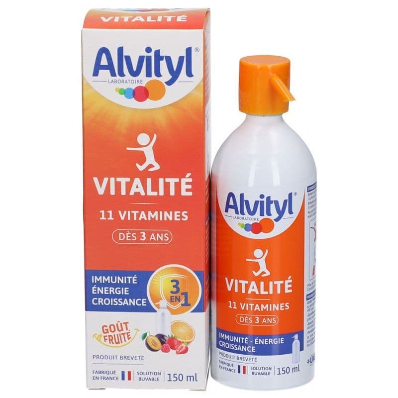ALVITYL VITALITE SIROP MULT 150ML — Pharmacie Pharmavance Escudier