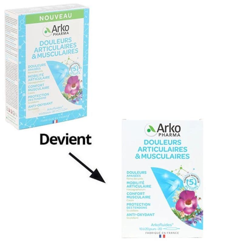 ARKOFL DOULEUR ARTIC MUSC AMP 20 — Pharmacie SO OUEST
