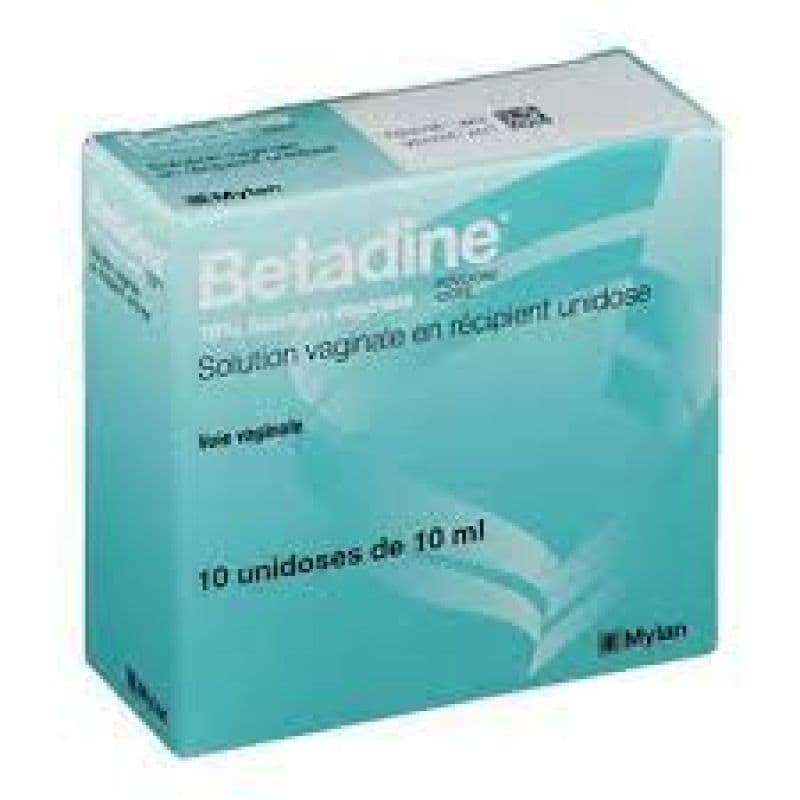 BETADINE 10% SOL VAG 10ML 10 — Pharmacie du Pilori