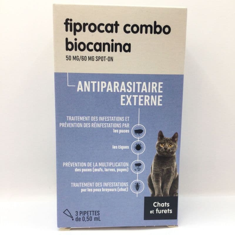 FIPROCAT COMBO CHAT FURET PIPET 3 — Pharmacie Maritime