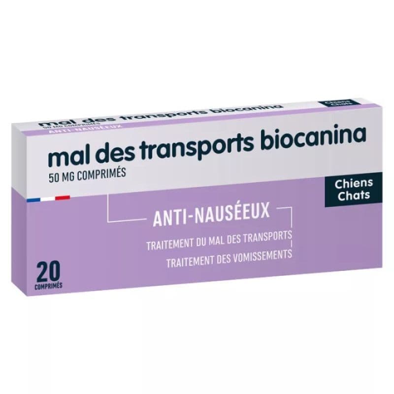 BIOCANINA MAL TRANSPORT CPR 20 — Pharmacie Boulogne Print