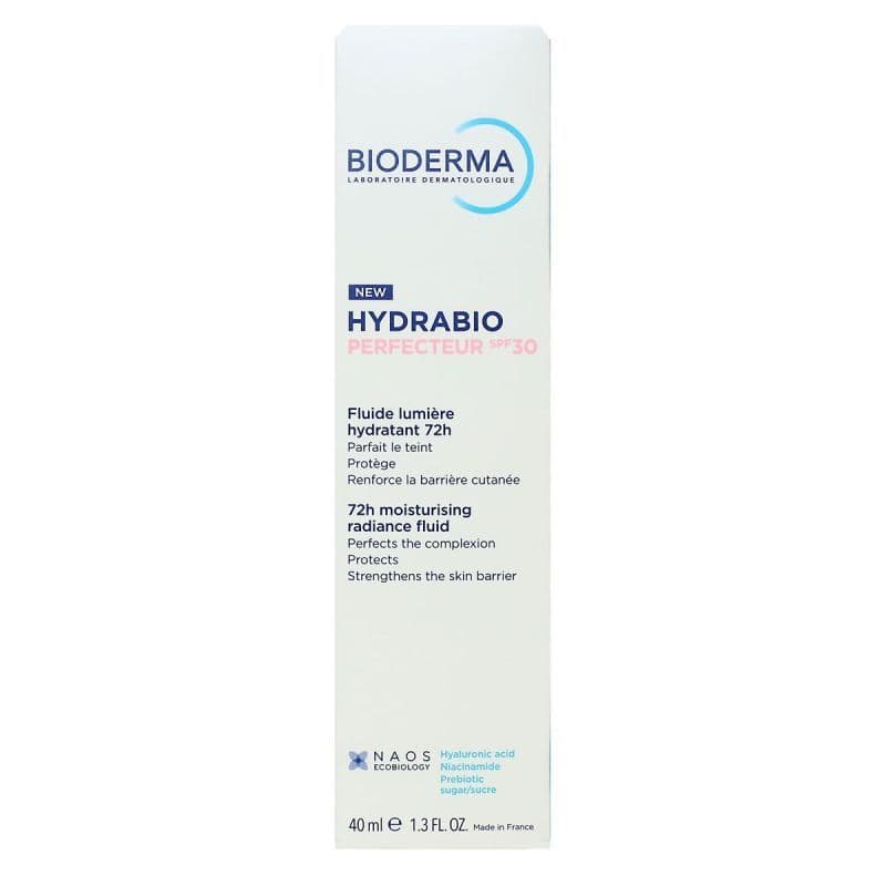 Bioderma Hydrabio Perfecteur Spf30 Fluide Lumiere Hydratant 72h 40ml