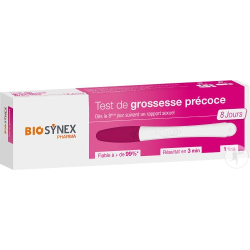 BIOSYNEX TEST GROSSESSE 8 JOURS — Pharmacie Tasseel