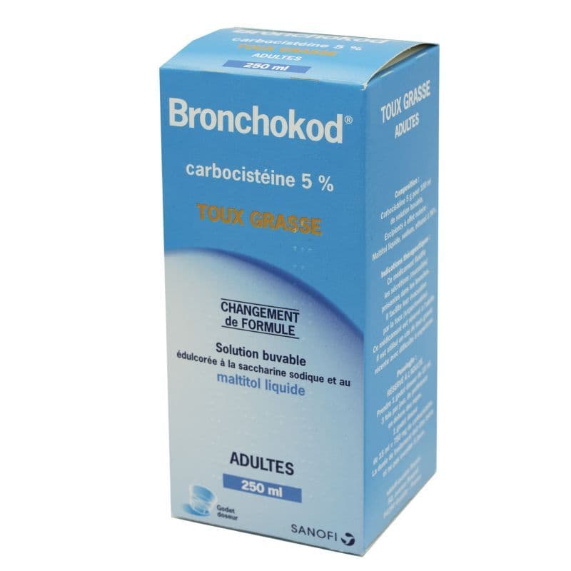 BRONCHOKOD GE 5% SOL BUV S/S 250ML — Grande Pharmacie des Halles Pharma