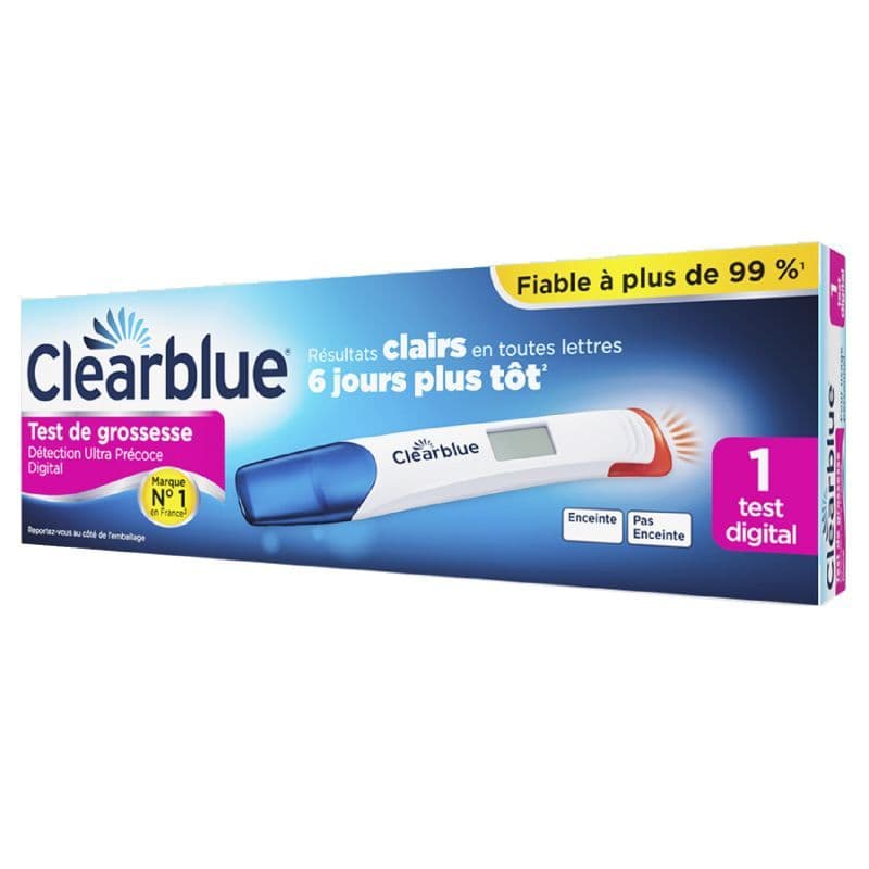 CLEARBLUE TEST GROS ULTRA PRECOCE1 — Pharmacie Tasseel