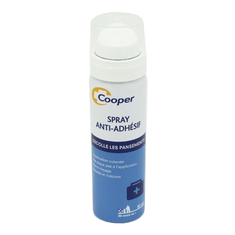 COOPER ANTI ADHESIF SPRAY 50 ML — Pharmacie Européenne 24/24 de la place de clichy