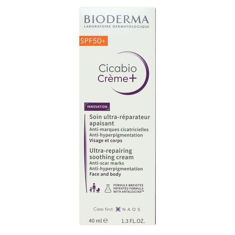 CICABIO CR+ ULTRA-REP SPF50+ 40ML — Pharmacie Ammar