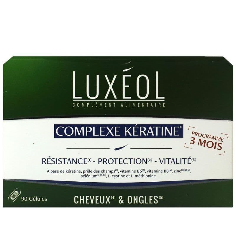 LUXEOL COMPLEXE KERATINE GELUL 90 — Pharmacie Fellous