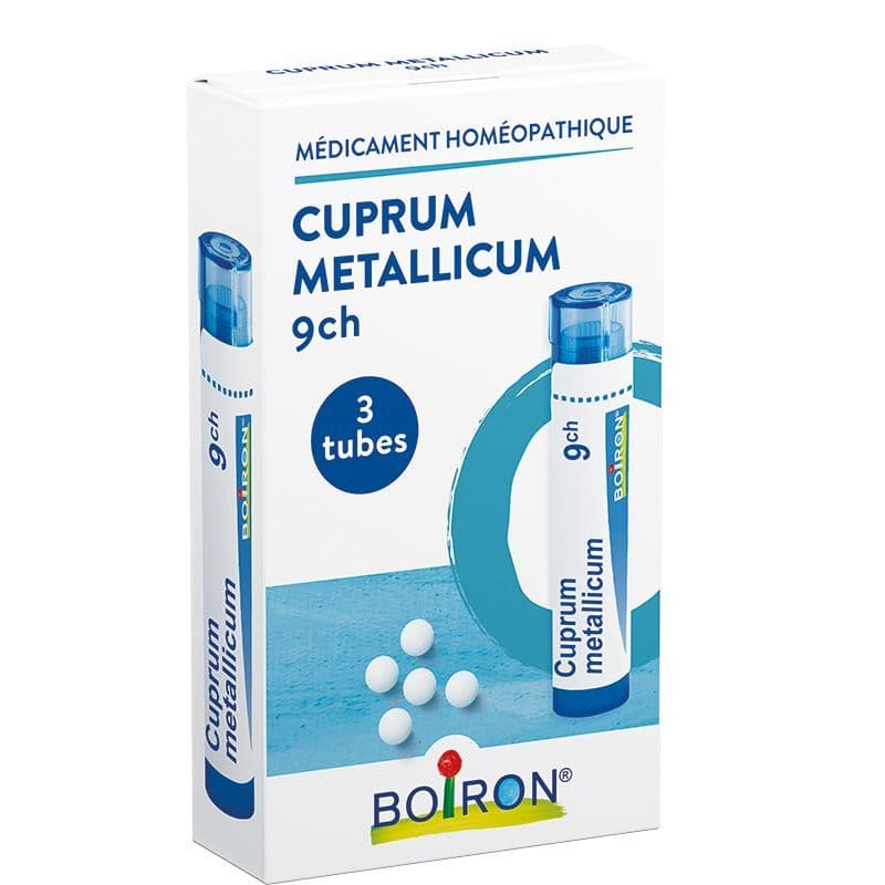CUPRUM METALLICUM 9CH 3TG B — Pharmacie Lamarck