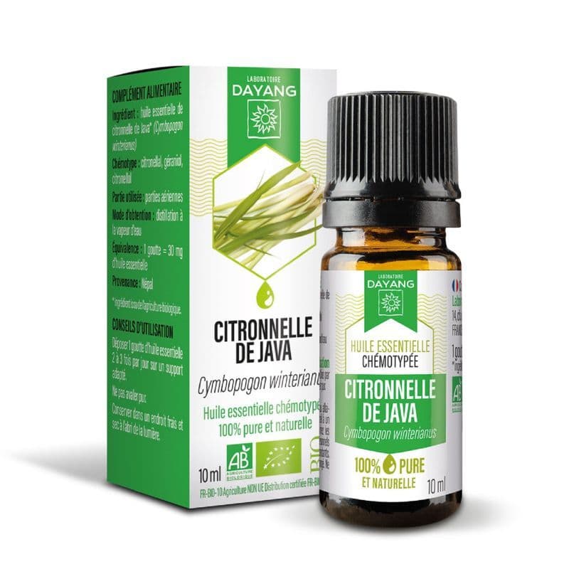 DAYANG CITRONNEL JAVA HE BIO 10ML — Pharmacie des Fleurs 7/7