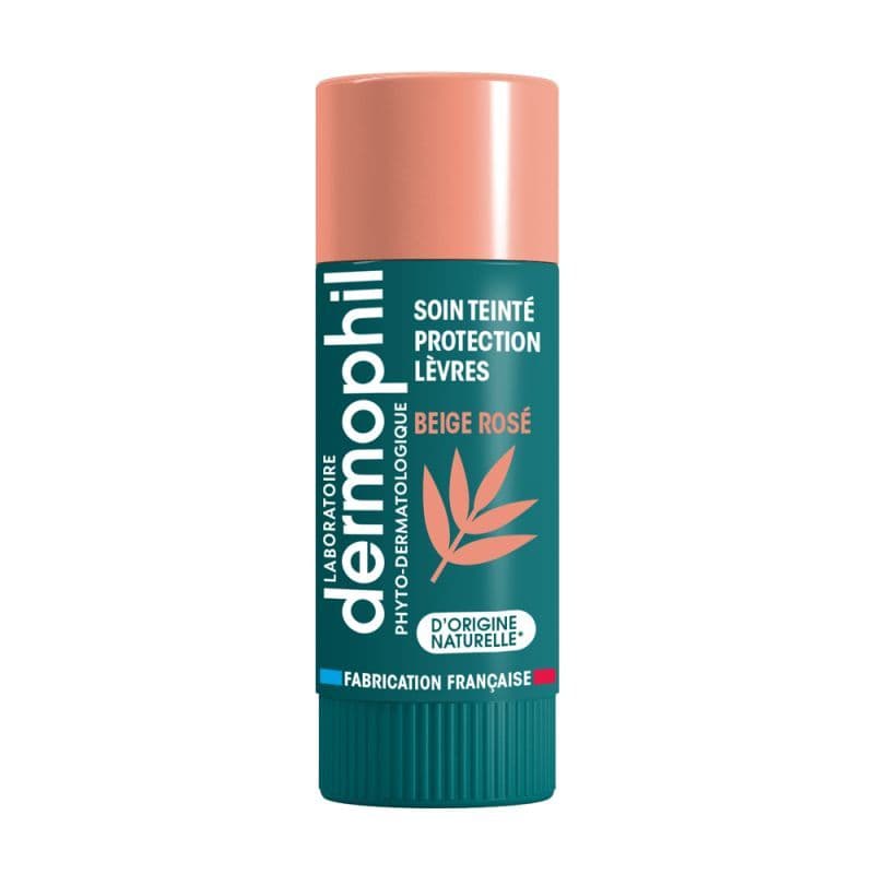 Dermophil Indien Stick Levres Soin Teinte Beige Rose 4g — Pharmacie De Mailloles
