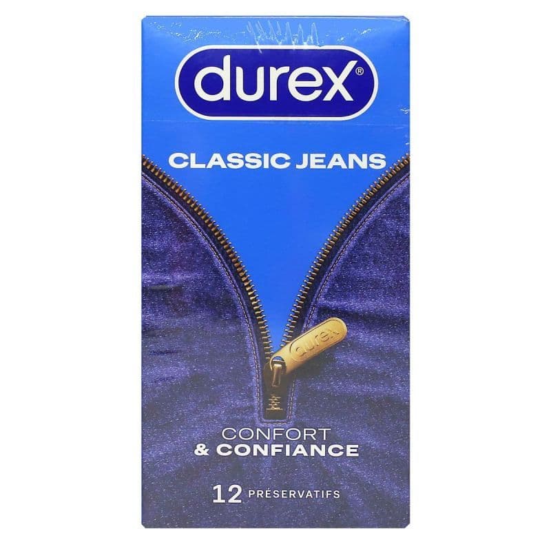 PRESERV DUREX CLASSIC JEANS 12 — Pharmacie Rollin Centre