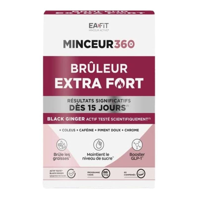 EA-FIT MINCEUR 360 BRULEUR FORT 60 — Pharmacie des Banquets